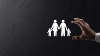 Abstract representation of child taken from family | Ivan Remitski / Dreamstime.com